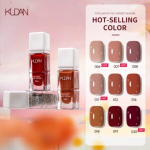 Kudan Ice Crystal Water‑Based Nail Polish