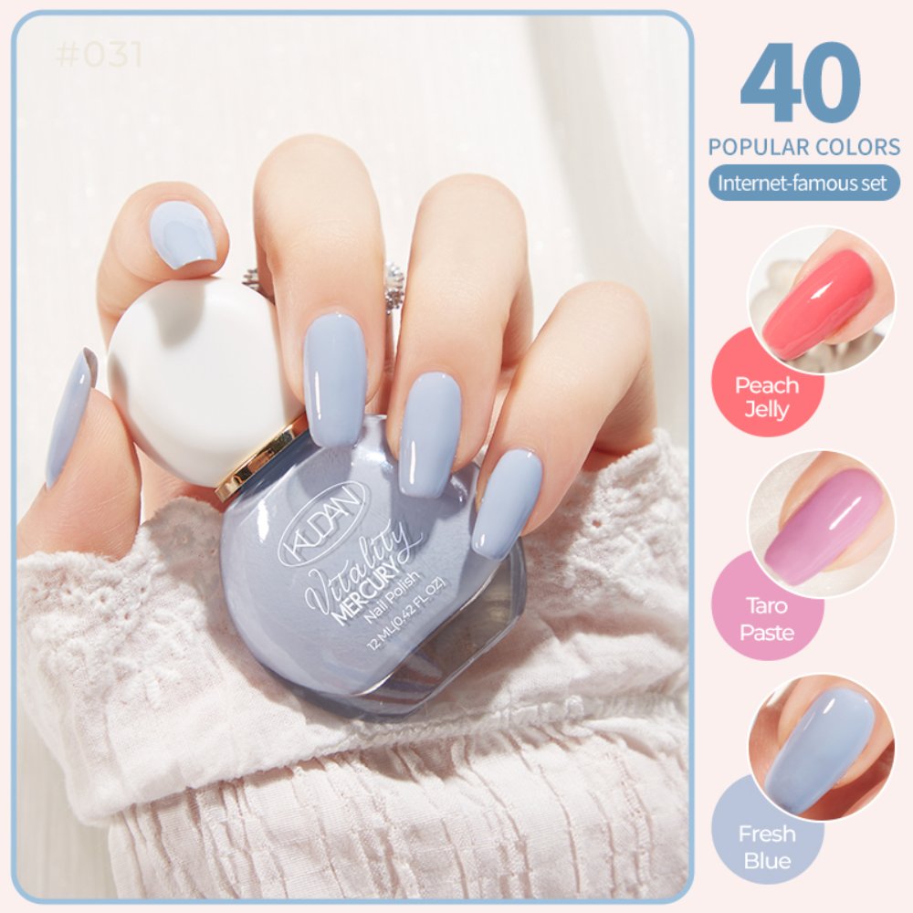 Kudan Vitality Mercury Water‑Based Nail Polish