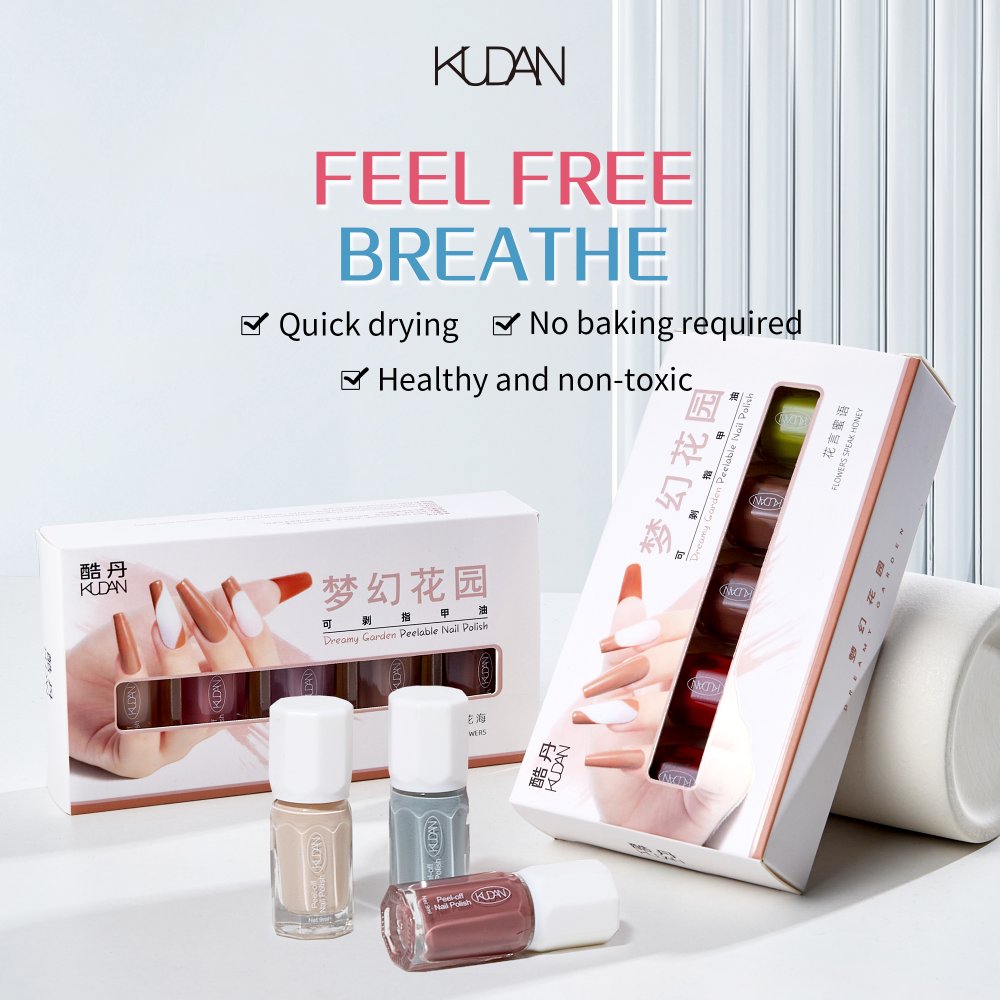 Kudan Dream Garden Peel‑Off Nail Polish